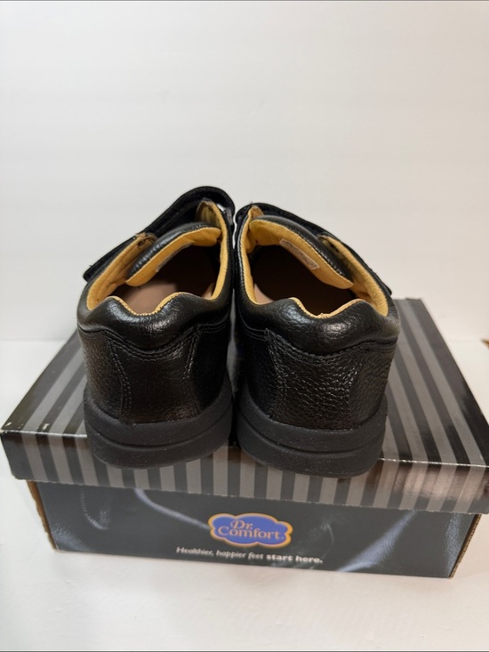 Dr. Comfort Men’s Black Leather Slip-On Comfort Loafers main image 7